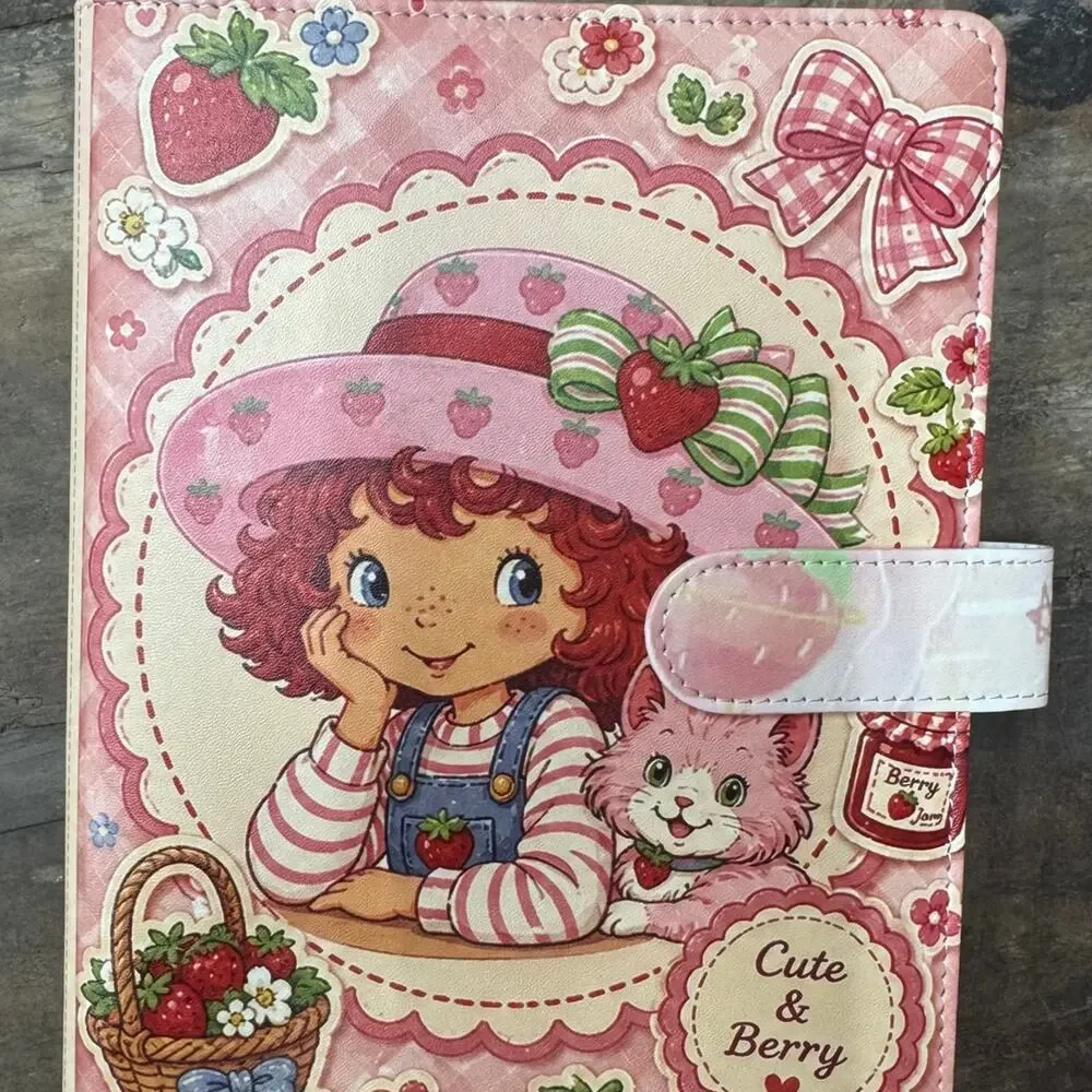 Strawberry Shortcake A5 Binder w/ matching paper